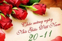 Sở GD-ĐT TP.HCM nhận thiệp chúc mừng điện tử nhân dịp 20/11