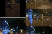 Bình Định: CSGT té ngửa khi giằng co với thanh niên là do trượt chân