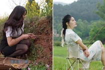 Đỏ mặt trước kiểu mặc khoe body của các hot girl khi làm ruộng