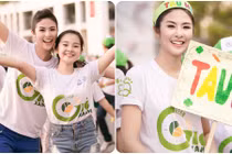 Ngọc Hân xinh tươi, rạng rỡ tại sự kiện “Ngày trái đất“