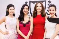 Mai Phương Thúy nổi bật đọ sắc cùng dàn hoa hậu