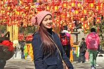 “Gái một con” Ngọc Anh một mình du lịch châu Á