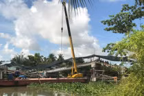 Vụ cầu đang thi công thì sập ở Kiên Giang: Nhà thầu là ai ?