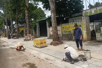 Cận cảnh gói thầu nâng cấp vỉa hè hơn 12 tỷ tại TP Bà Rịa