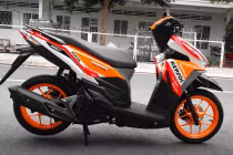 Honda Click 125i “siêu đẹp” trong dàn tem đấu Repsol 