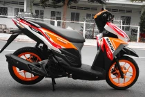 Honda Click 125i “siêu đẹp” trong dàn tem đấu Repsol 