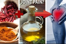 Bài thuốc từ dầu oliu, ớt trị đau khớp cực nhạy