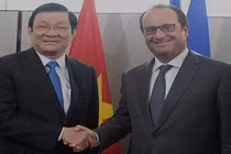 ​Chủ tịch nước đề nghị Pháp phát huy vai trò tại Biển Đông