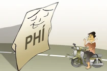 Tạm dừng thu phí đường bộ với xe máy từ ngày 1/1/2016