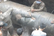 Vỡ đường ống dẫn nước sông Đà lần thứ 14