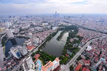 Choáng ngợp cảnh Hà Nội hiện đại năm 2015 nhìn từ trên cao