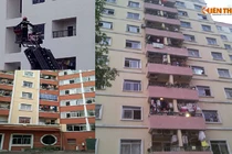 Liên tiếp xảy ra tai nạn chung cư ở Linh Đàm