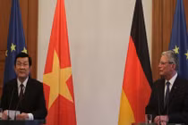 ​Lãnh đạo Việt-Đức lo ngại việc tôn tạo bãi đá ở biển Đông