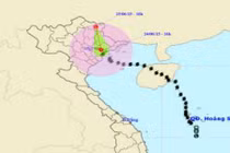 Bão số 1 đã suy yếu thành áp thấp nhiệt đới