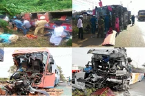 Hàng loạt vụ tai nạn xe giường nằm kinh hoàng 2015 ở VN 