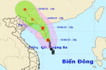 Bão số 1 bất ngờ nhắm thẳng Quảng Ninh