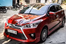 Xe giá rẻ Toyota Yaris lên đồ chơi cực chất ở Sài Gòn 