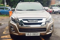 Isuzu D-Max 2017 bản nâng cấp lăn bánh tại Việt Nam