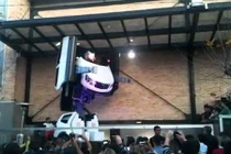 Ôtô Kia biến hình thành rô bốt Transformer ngoài đời thực