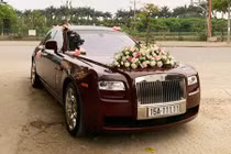 Rolls-Royce Ghost “ngũ quý 1” bất ngờ rước dâu tại HN