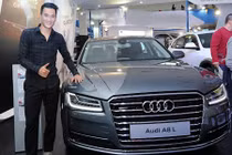 Danh thủ Công Vinh, ca sỹ Đông Nhi khuấy động gian hàng Audi