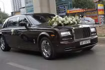 Siêu xe sang Rolls-Royce Phantom hơn 50 tỷ rước dâu tại Hà Nội