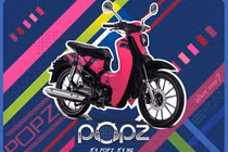 Xe máy GPX Super Cub Popz của người Thái tới 76 triệu đồng