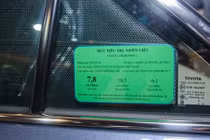 Ôtô 7-9 chỗ ngồi phải dán nhãn năng lượng từ 2018