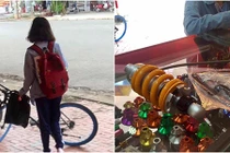 Cô gái mua phuộc môtô tặng người yêu khiến dân mạng "phát hờn"