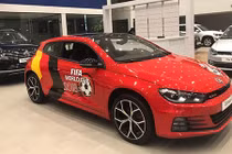 Volkswagen Scirocco giá 1,49 tỷ khoác áo tuyển Đức tại Việt Nam