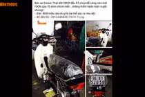 Honda Dream Thái giá 1,2 tỷ từng rao bán 600 triệu ở Sài Gòn 