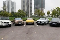 Dàn siêu SUV trị giá bạc tỷ "xếp hình" tại Hà Nội 