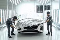 Hãng ôtô VinFast chạy thử 58 xe Lux và Fadil tại Việt Nam