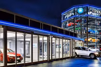 Cận cảnh máy bán xe hơi tự động tại Mỹ