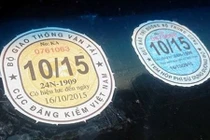 Bỏ dán tem nộp phí đường bộ trên ôtô