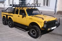 Bán tải Lada Niva 6x6 siêu hầm hố giá chỉ 170 triệu 