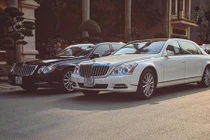Cặp đôi Maybach 62S hơn 40 tỷ của đại gia Ninh Bình