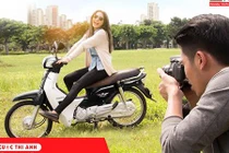 Chụp ảnh Honda, “cưới ngay” xe máy Honda bản đặc biệt