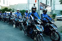 Dàn xe máy Yamaha Exciter 2019 phượt Sài Gòn - Hà Giang