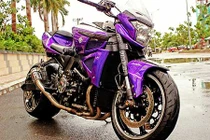 Suzuki B-King “lên đồ chơi khủng” của biker Sài Thành 