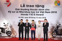 Giải Honda Y-E-S cho kỹ sư, nhà khoa học trẻ Việt Nam 2018
