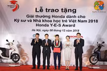 Giải Honda Y-E-S cho kỹ sư, nhà khoa học trẻ Việt Nam 2018