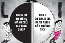 Con rể kiện cha vợ vì bị đánh