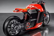 Ý tưởng cho một mẫu siêu môtô chạy điện Tesla Model M