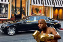 "Độc cô cầu bại" Floyd Mayweather khoe Mercedes-Maybach S580