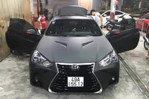 Thợ Việt "biến hình" Hyundai Genesis thành xe sang Lexus 