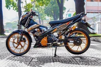 Ngắm xe máy Suzuki Raider 150 độ "siêu chất" tại Sài Gòn 