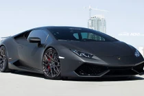 Bản độ Lamborghini Huracan “siêu chất” phiên bản đen mờ 