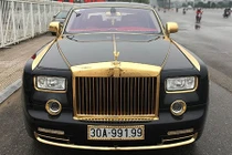Nhìn lại loạt xe Rolls-Royce mạ vàng “biển khủng” tại VN