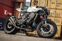 Kawasaki Z1000 “lột xác” cafe racer phong cách cổ điển